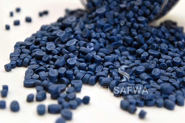 El-safwa-trade-plastic-trading-raw-materials-polyethylene-hdpe-blow-molding-blue